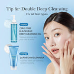 MEDICUBE Zero Pore Deep Cleansing Oil 205ml in use