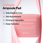 MEDIHEAL Collagen Ampoule Pad pads inside the pouch