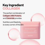 MEDIHEAL Collagen Ampoule Pad quilted and smooth pad sides