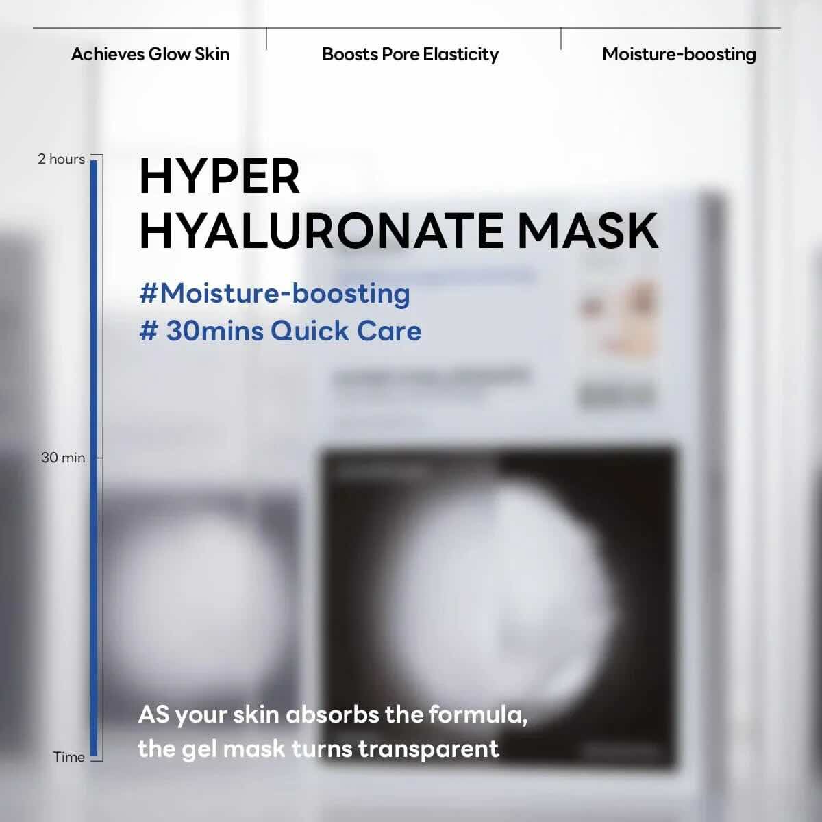 MEDIHEAL Hyper Hydrating Hyaluronate Mask 1pc