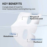 MEDIHEAL Hyper Hydrating Hyaluronate Mask 1pc