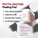 MEDIHEAL Phyto-enzyme Peeling Pad pads inside the pouch