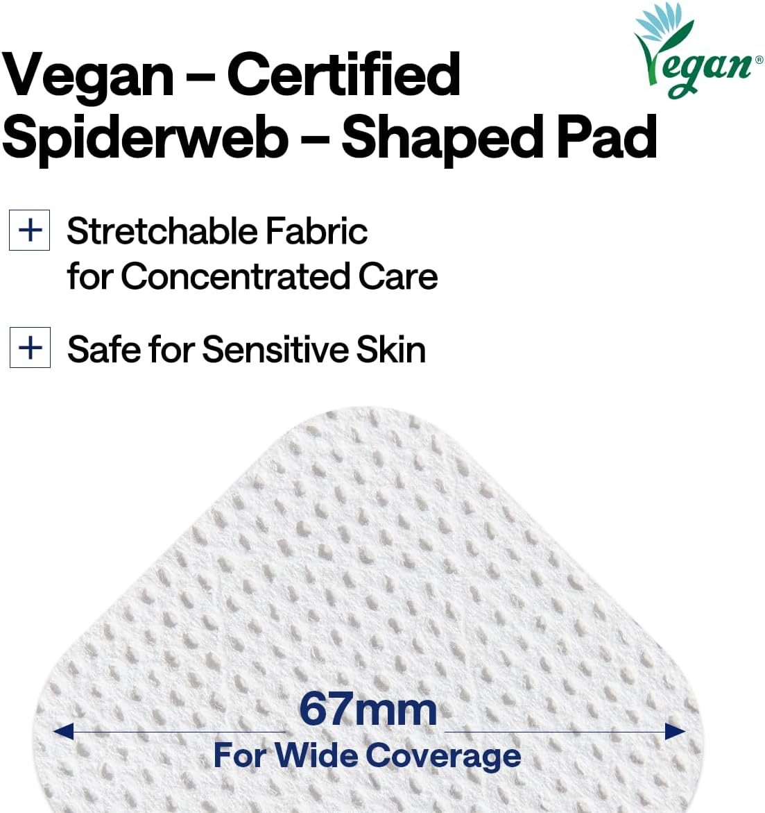 MEDIHEAL Teatree Trouble Pad swiping across the face