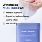 MEDIHEAL Watermide Moisture Pad pads inside the pouch