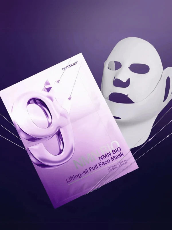 NUMBUZIN No.9 NAD Bio Lifting Full Cover Facial Mask 48ml - 1 BOX / 4 PCS