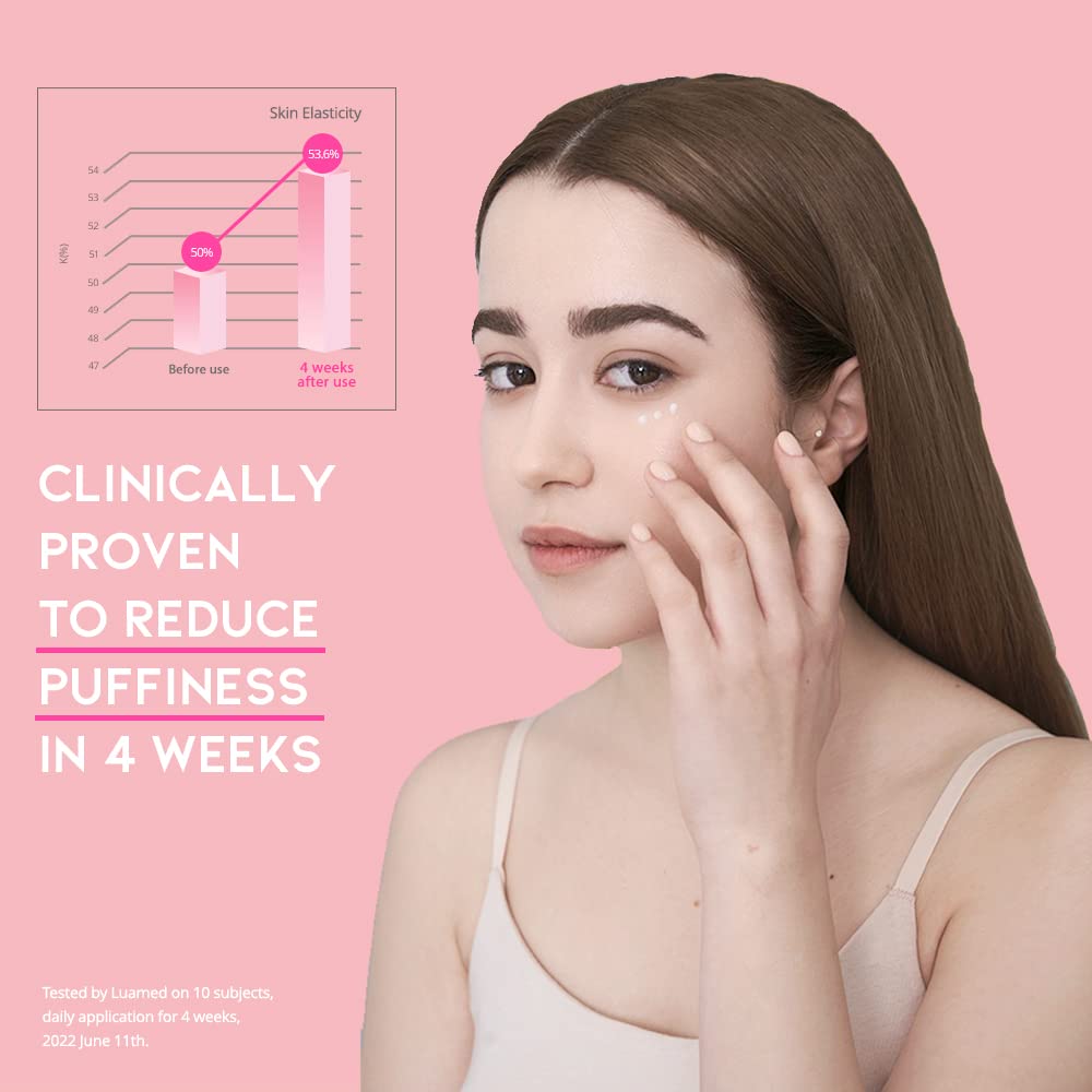 OOTD Depuff Eye Serum applied around the eye area