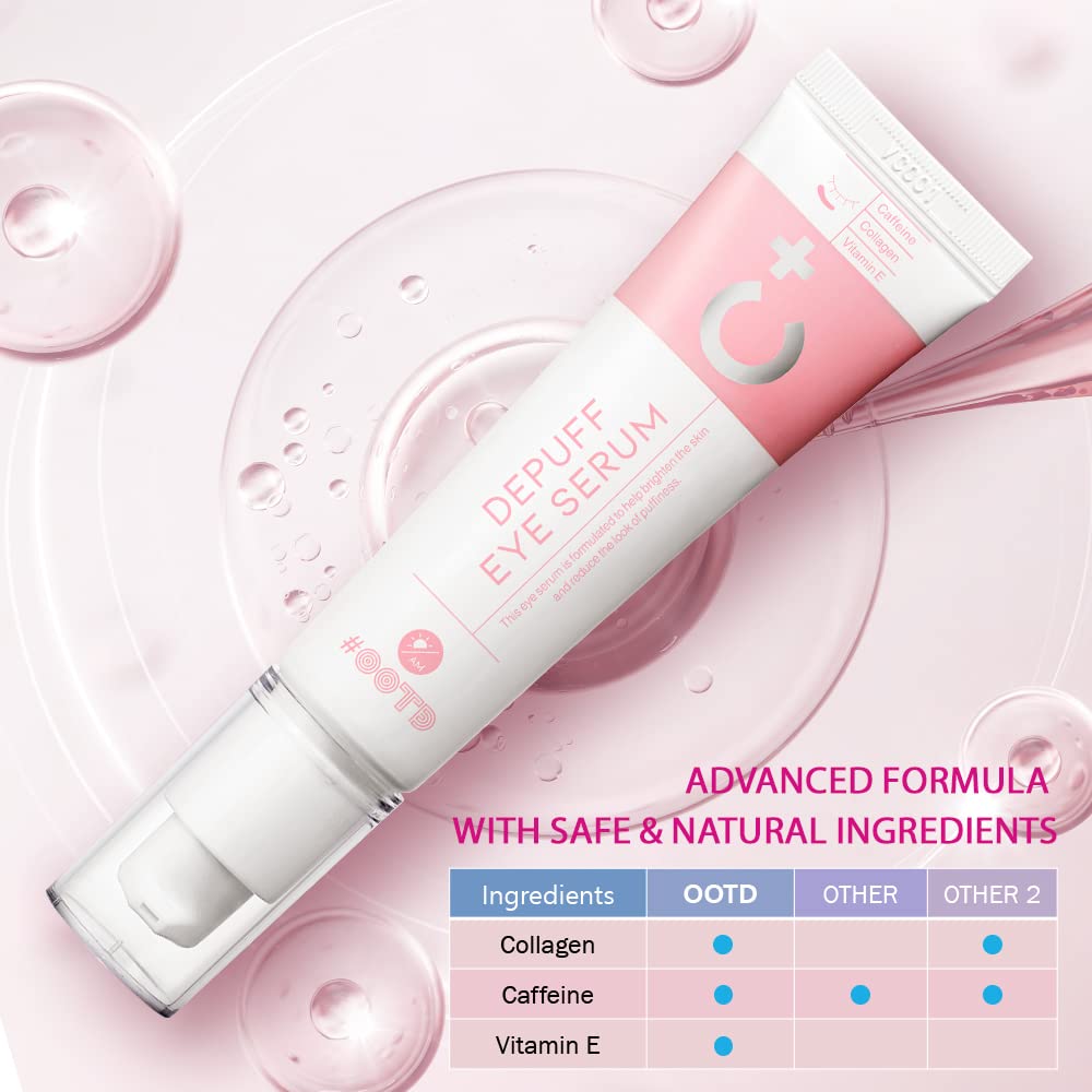 OOTD Depuff Eye Serum packaging and box