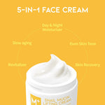 OOTD Snail Mucin Lifting Cream cream texture swatch