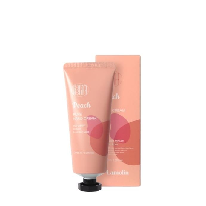 LAMELIN Pure Hand Cream Peach 100ml