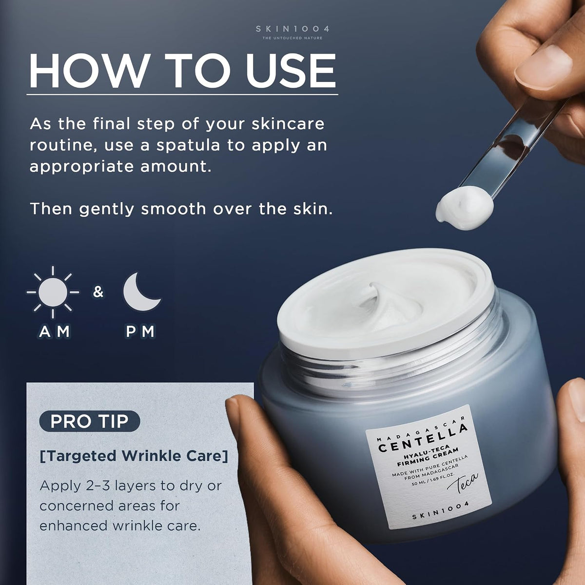 SKIN1004 Hyalu-Teca Firming Cream Madagascar centella sourcing