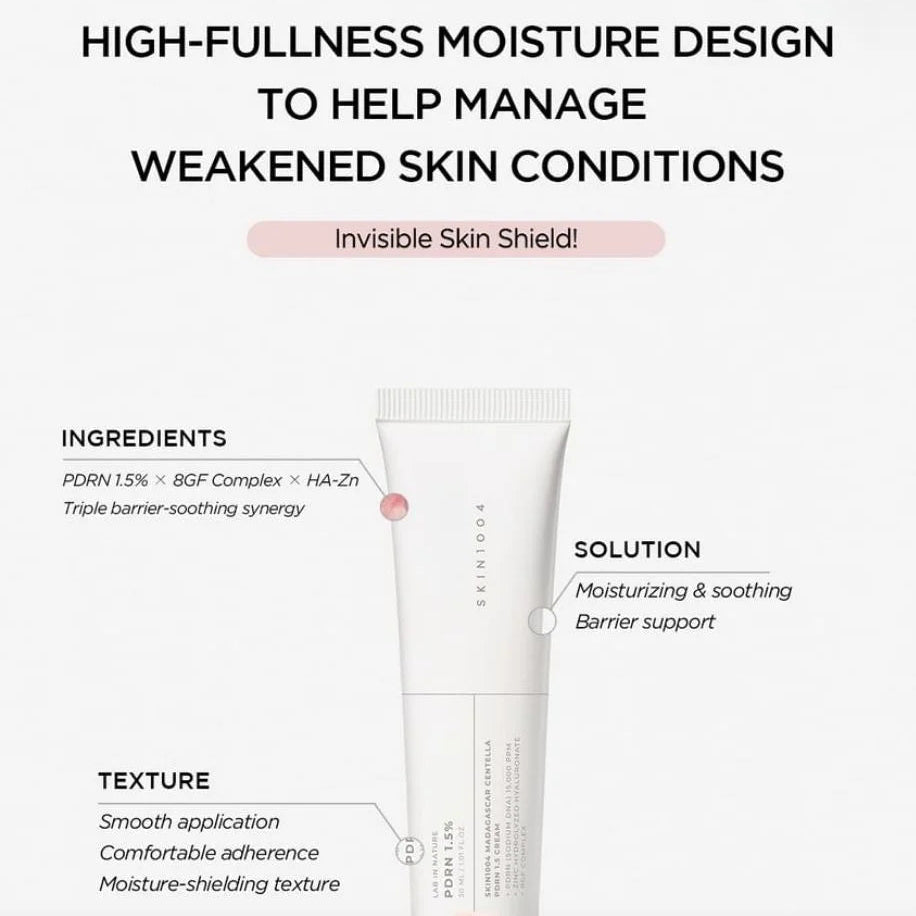 SKIN1004 Madagascar Centella PDRN 1.5 Cream packaging and box