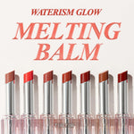 TIRTIR Waterism Glow Melting Balm glossy finish on the lips