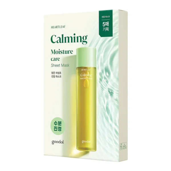 GOODAL Heartleaf Calming Moisture Mask 5pcs