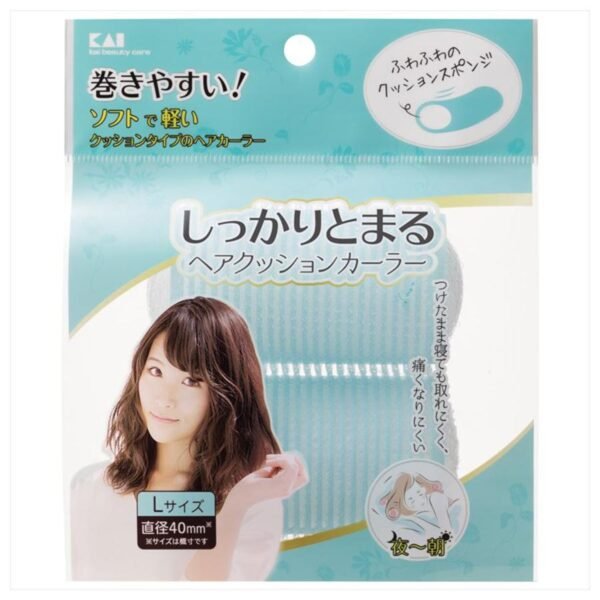 Sponge Hair Curlers Large 2pcs