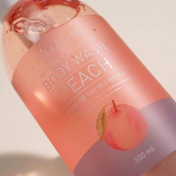 AROUND ME -- Perfume Vita Body Wash Peach 500ml