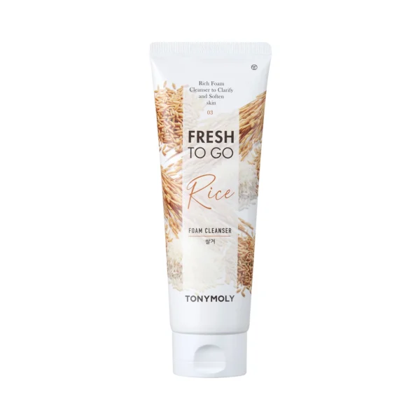 TONYMOLY Fresh To Go Rice Foam Cleanser
