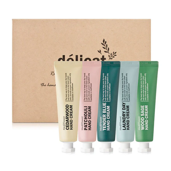 Buy MediFlower - Délicat Hand Cream Set in Bulk 8809731950873 2 MEDIFLOWER Delicat Hand Cream Set (Bulk Box)