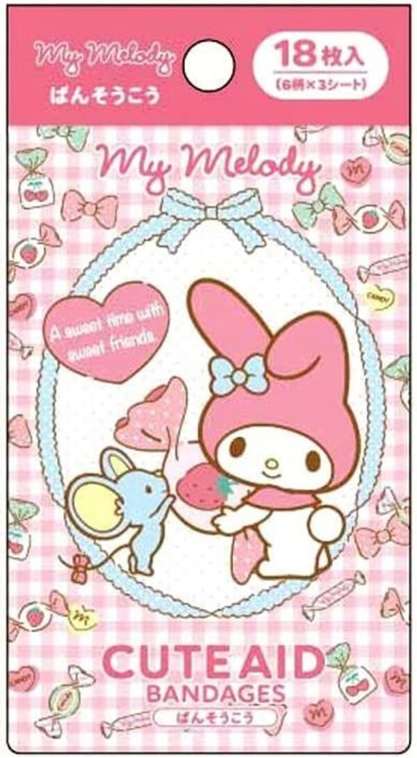 Japan Sanrio Cute Aid Bandages -my melody