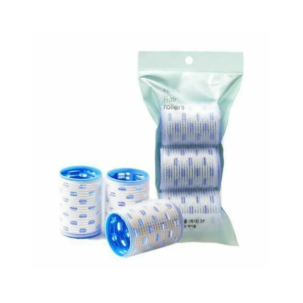 OLIVE YOUNG Fillimilli Hair Rollers Blue XL 3pcs