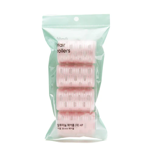 OLIVE YOUNG Fillimilli Hair Rollers Red 4pcs