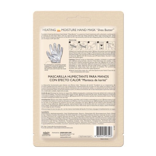 PUREDERM Heating Hand Mask, 1pair