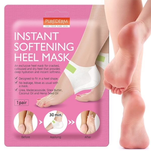 PUREDERM Instant Softening Heel mask (1 Pair)