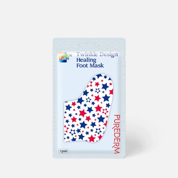 PUREDERM Twinkle Design Moisturizing foot Mask 1pair