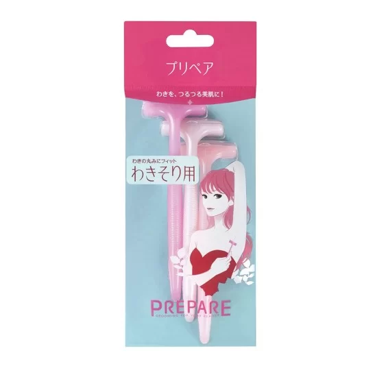 SHISEIDO Prepare Razor for Underarms 3pcs