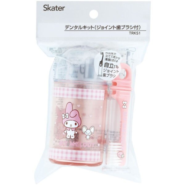 Skater Sanrio Toothbrush Set My Melody and Friends