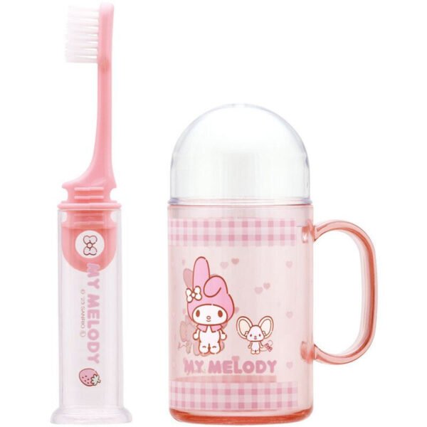Skater Sanrio Toothbrush Set My Melody and Friends