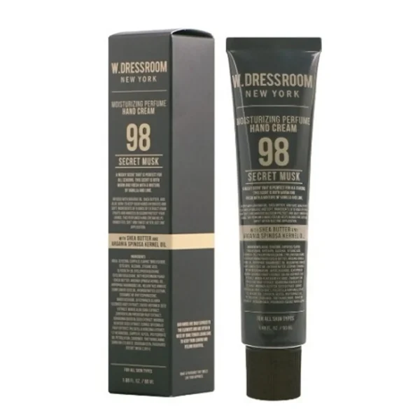 W DRESSROOM Moisturizing 
Perfume Hand Cream 98 Secret 
Musk