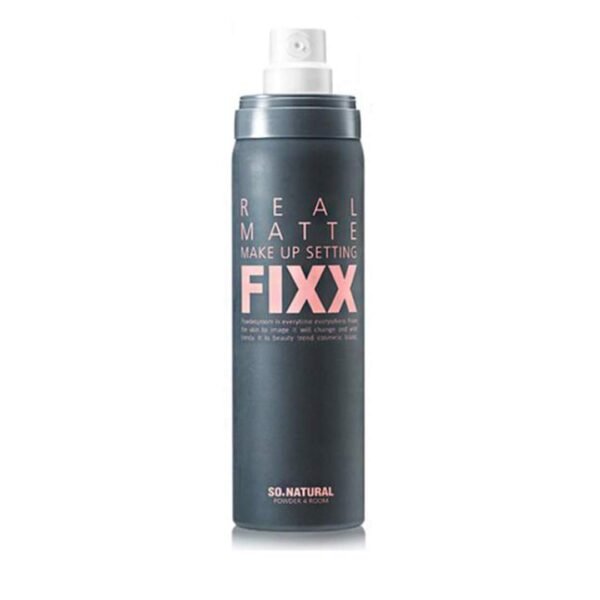 SO NATURAL Real Matte Makeup Setting Spray Fixx 75ml