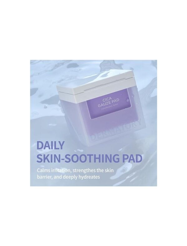 DERMATORY Hypoallergenic Cica Gauze Pad 80 Pads