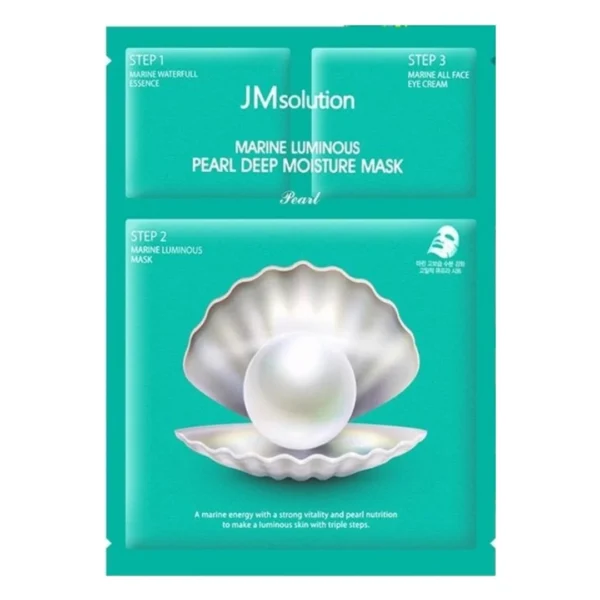 JM Premium Lumimous Marine Pearl Deep Hydration Mask 1PC