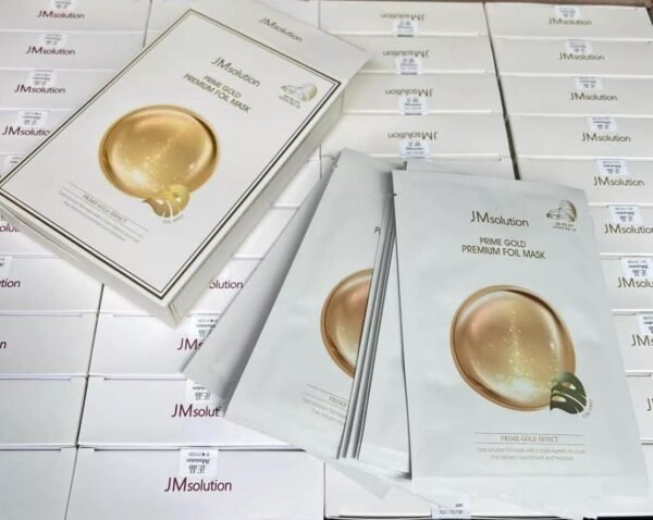 JM SOLUTION PRIME GOLD PREMIUM FOIL MASK BOX - 10 Sheets