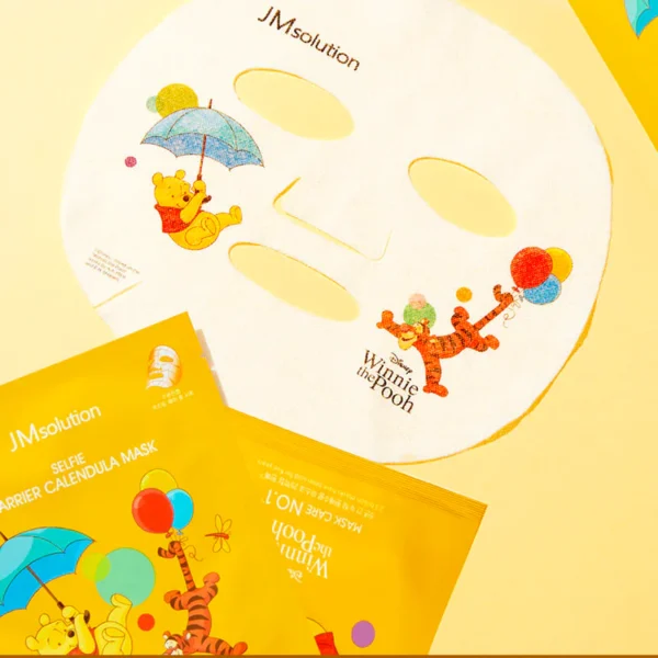 JM Selfie Barrier Calendula Winnie Mask 1pc