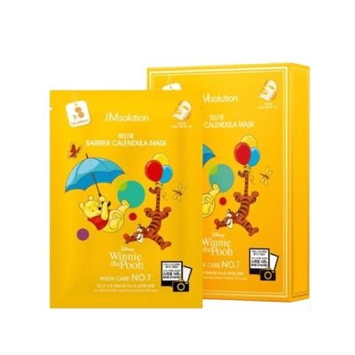 JM Selfie Barrier Calendula Winnie Mask 1pc