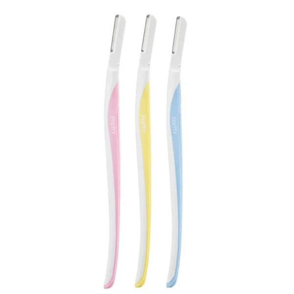 KAI Eyebrow Razor Pretty Slim L 3pcs