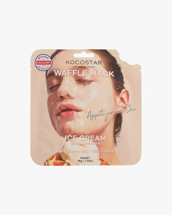 KOCOSTAR Waffle Mask Ice Cream
