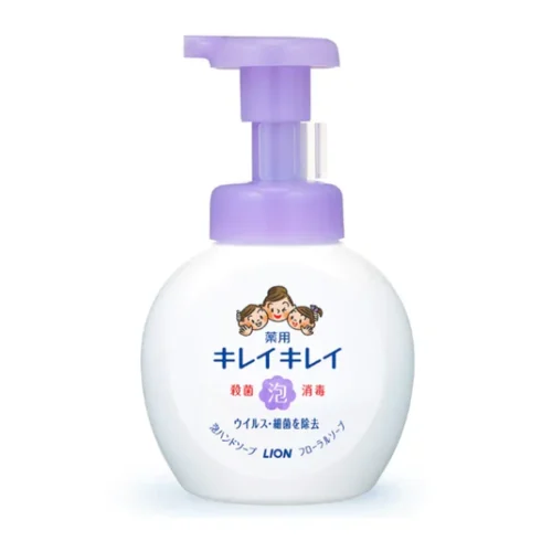 LION Kirei Kirei Foaming Hand Soap Purple Floral 250ml