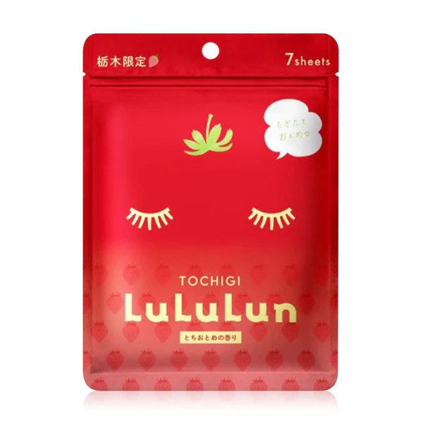LULULUN Face Mask Tochigi Stawberry