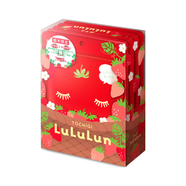 LULULUN Face Mask Tochigi Stawberry