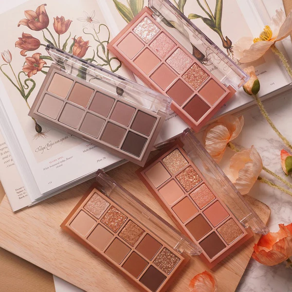 ROMAND Better Than Palette With Brush Set