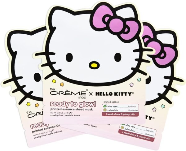 THE CREME SHOP Essence Mask Hello Kitty Aloe Vera 1pc