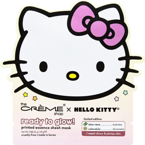 THE CREME SHOP Essence Mask Hello Kitty Aloe Vera 1pc