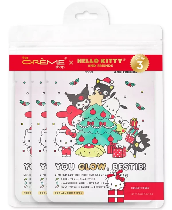 THE CREME SHOP Essence Mask Hello Kitty&Freiends You Glow Bestie 1pc