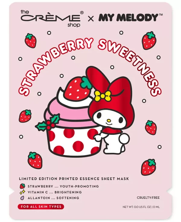 THE CREME SHOP Essence Mask My Melody Strawberry Sweetness 1pc