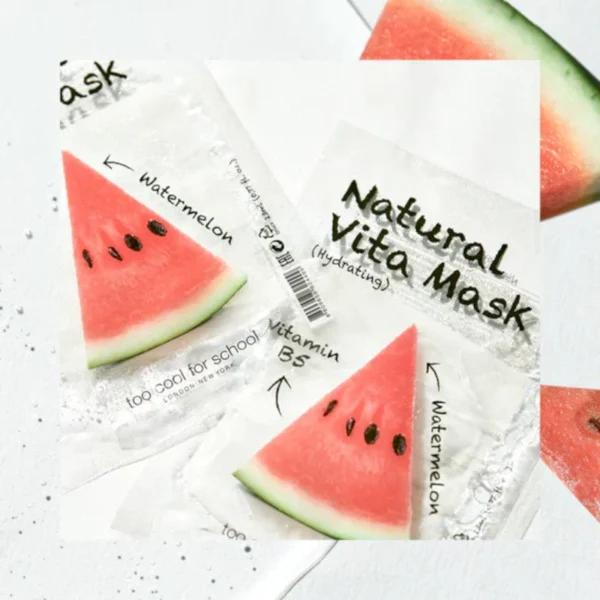 TOO COOL FOR SCHOOL Natural Vita Mask Watermelon