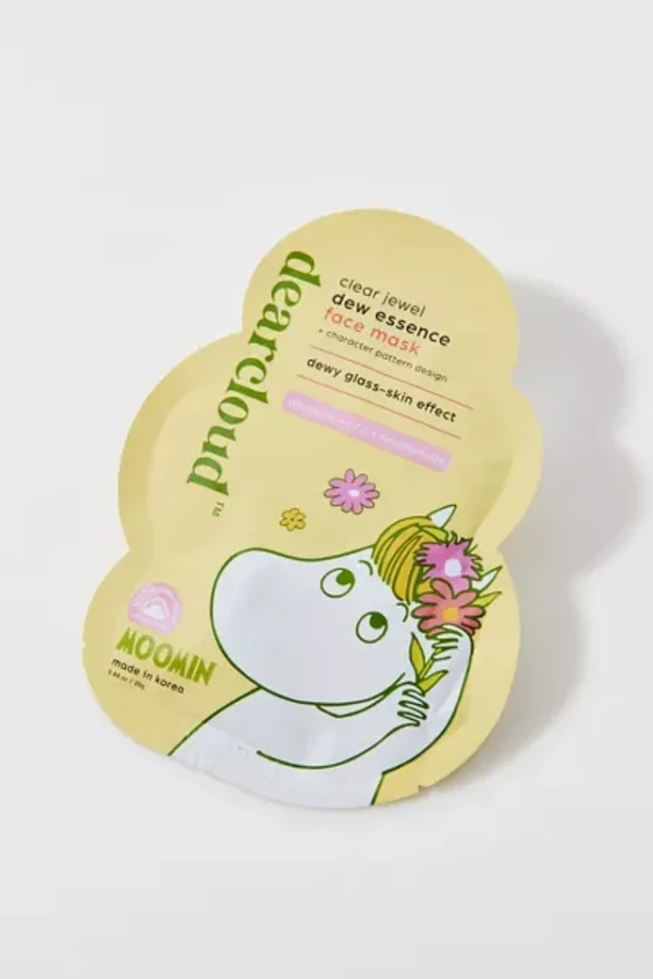 DEARCLOUD Moomin Clear Jewel Dew Essence Face Mask