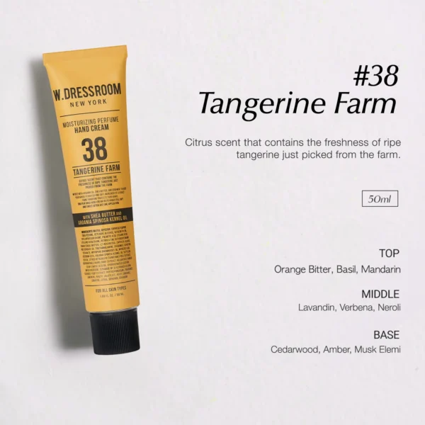 W DRESSROOM Moisturizing Perfume Hand Cream 38 Tangerine Farm